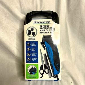 Brookstone 22 piece professional Hair Clipper Master Set.
